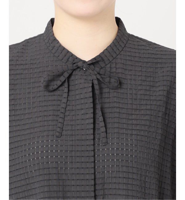 JOURNAL STANDARD「シアーチェックポンチョブラウス」|シャツ・ブラウス|