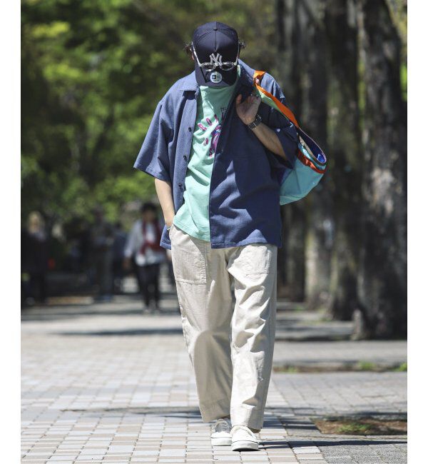 JOURNAL STANDARD relume「C/L メランジ ドビー 半袖シャツ」|シャツ・ブラウス|