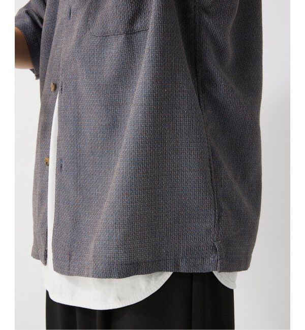 JOURNAL STANDARD relume「C/L メランジ ドビー 半袖シャツ」|シャツ・ブラウス|