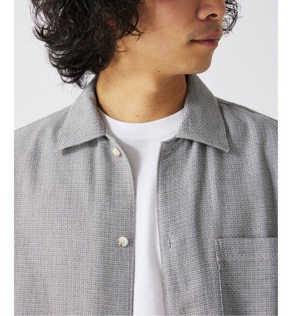 JOURNAL STANDARD relume「C/L メランジ ドビー 半袖シャツ」|シャツ・ブラウス|