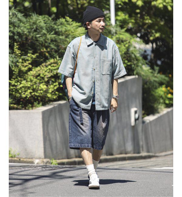 JOURNAL STANDARD relume「C/L メランジ ドビー 半袖シャツ」|シャツ・ブラウス|