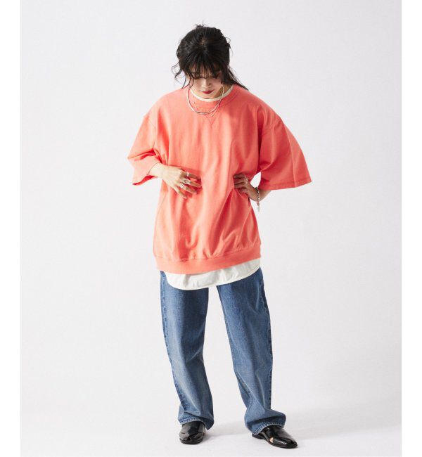 JOURNAL STANDARD relume「《追加》【60's】ヴィンテージピグメント ライトスウェットT」|Tシャツ・カットソー|