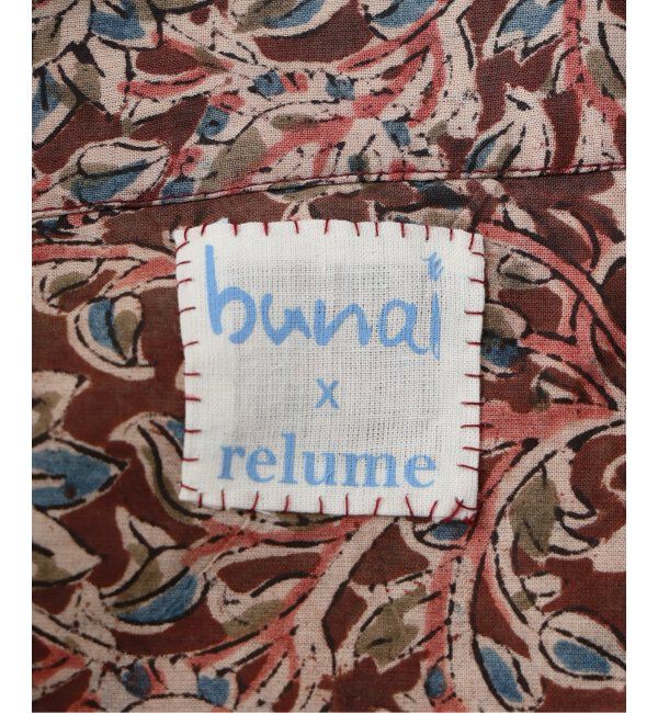 JOURNAL STANDARD relume「bunai 別注 KALAMKARI プリント 半袖シャツ」|シャツ・ブラウス|