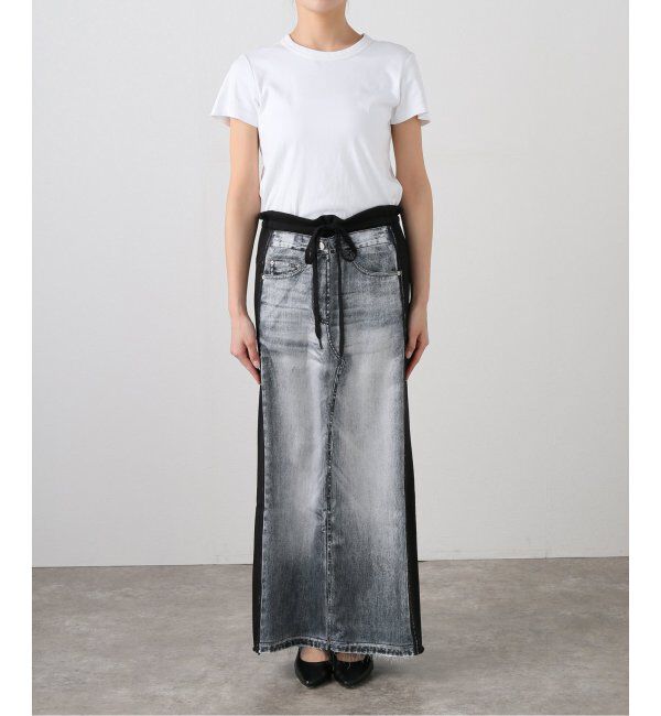 Oriens JOURNAL STANDARD「【OPEN YY / オープンワイワイ】FRONT JEAN EFFECTJERSEY SKIRT YY251SK006」|スカート|