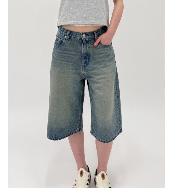 Oriens JOURNAL STANDARD「《追加》ルーズデニムハーフパンツ」|その他|ブルー A