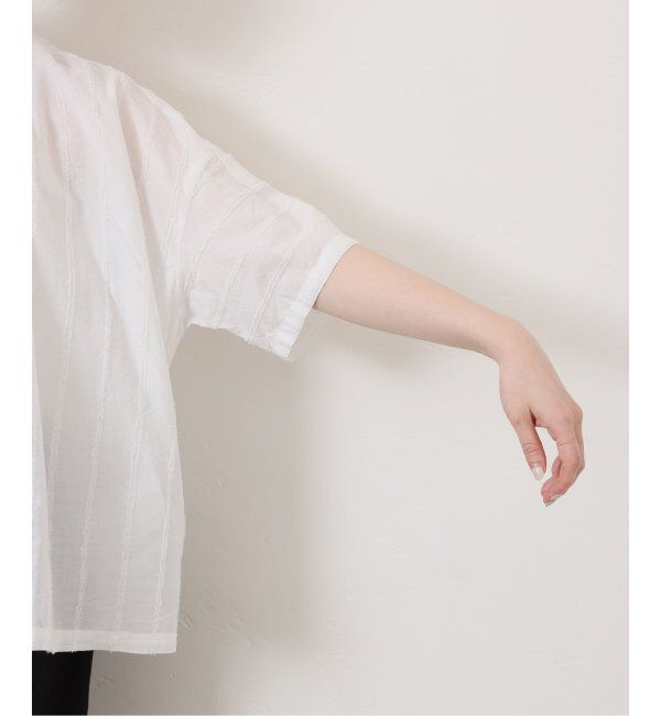 journal standard luxe「ドビーストライプギャザーシャツ」|シャツ・ブラウス|