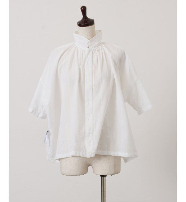 journal standard luxe「ドビーストライプギャザーシャツ」|シャツ・ブラウス|