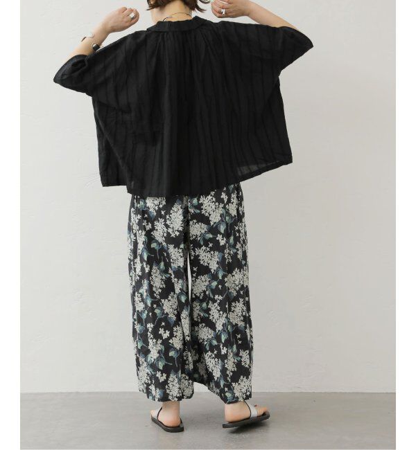 journal standard luxe「ドビーストライプギャザーシャツ」|シャツ・ブラウス|