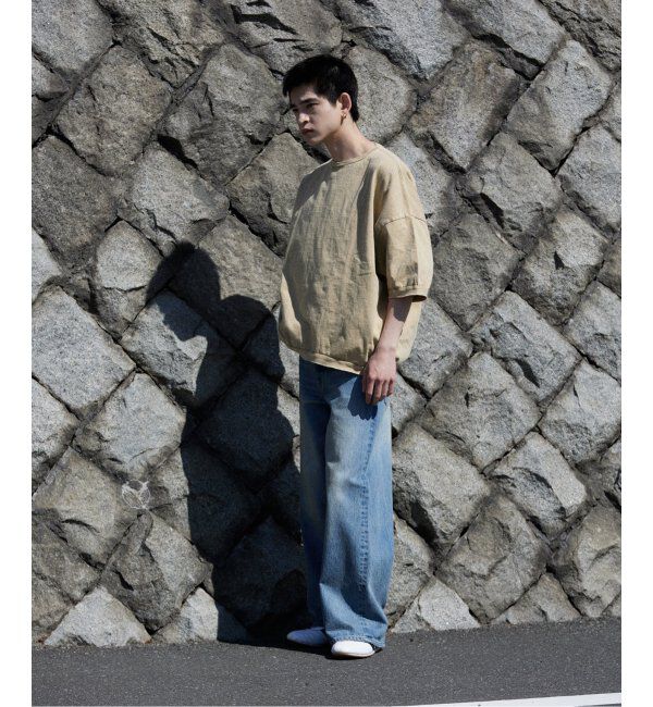 J.S.Homestead「J.S.Homestead / オーバーラージ ポンチョ ショートスリーブTシャツ」|Tシャツ・カットソー|