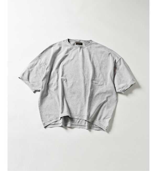 J.S.Homestead「J.S.Homestead / オーバーラージ ポンチョ ショートスリーブTシャツ」|Tシャツ・カットソー|パープル