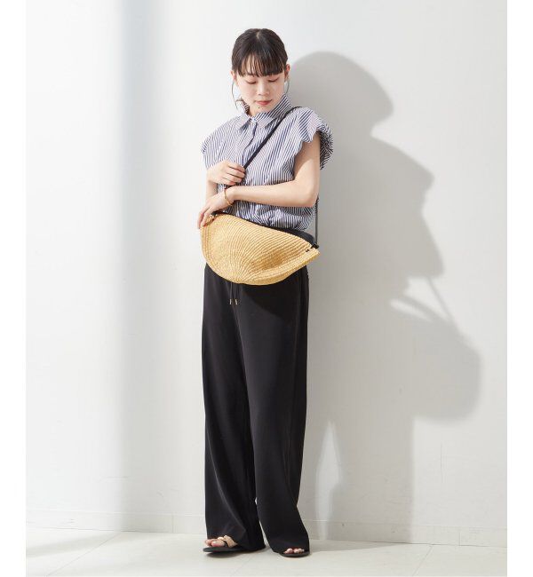 journal standard L'essage「《追加》ダブルクロスワイドパンツ」|スラックス|