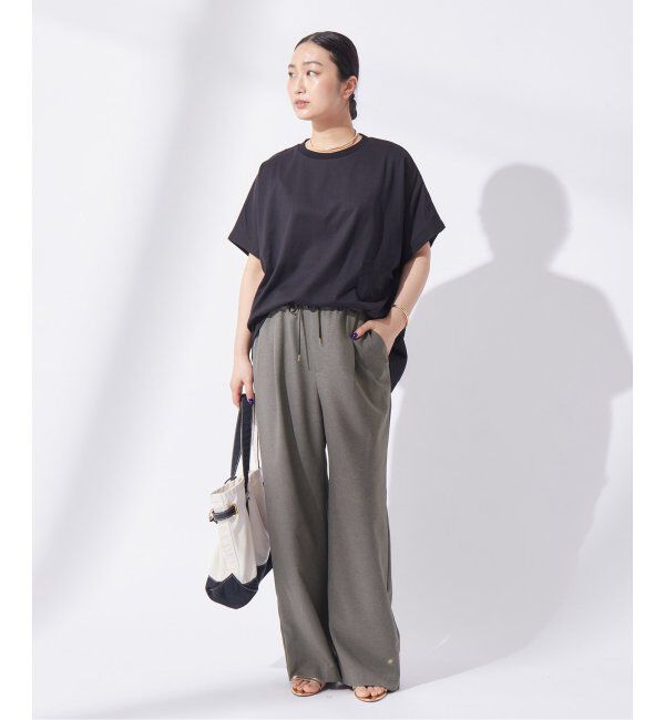 journal standard L'essage「《追加》ダブルクロスワイドパンツ」|スラックス|