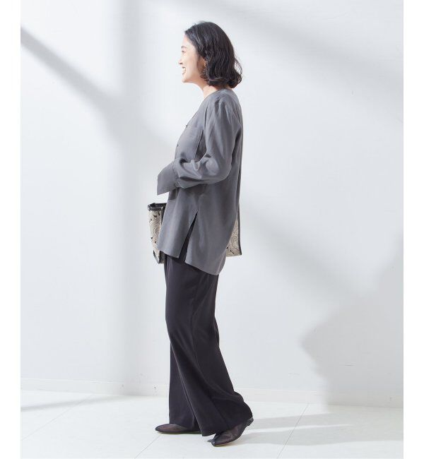 journal standard L'essage「《追加》ダブルクロスワイドパンツ」|スラックス|