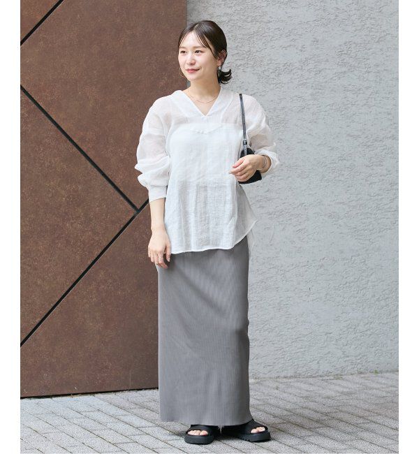 JOURNAL STANDARD「リネンメッシュシャツ」|シャツ・ブラウス|