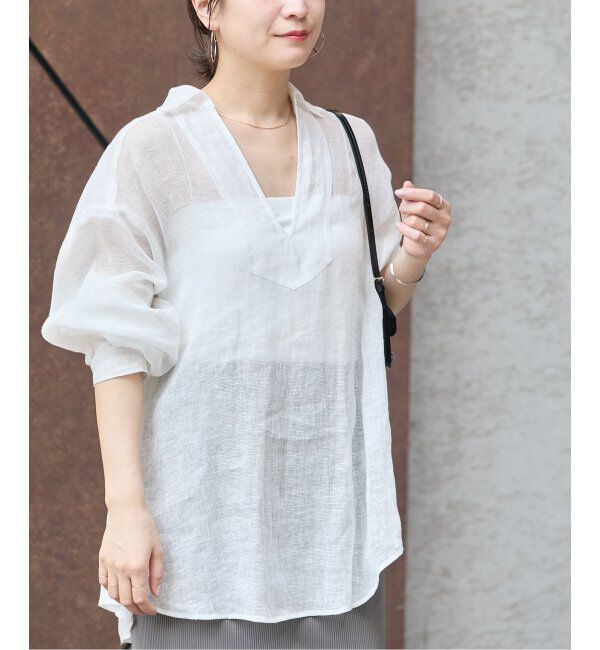 JOURNAL STANDARD「リネンメッシュシャツ」|シャツ・ブラウス|