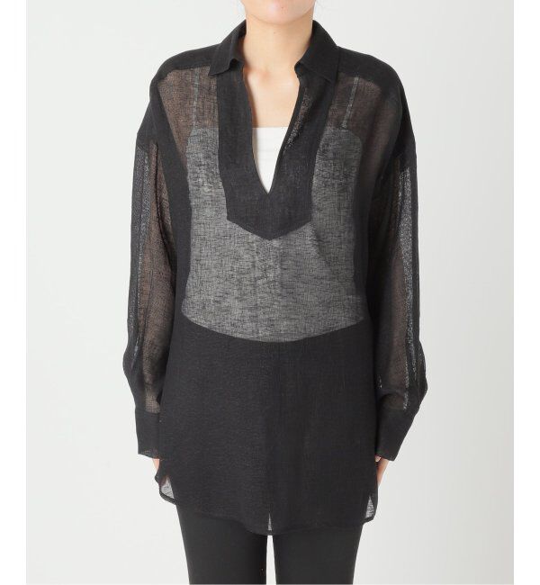 JOURNAL STANDARD「リネンメッシュシャツ」|シャツ・ブラウス|