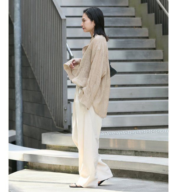 JOURNAL STANDARD「リネンメッシュシャツ」|シャツ・ブラウス|