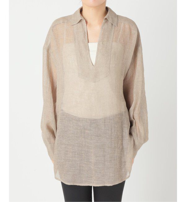 JOURNAL STANDARD「リネンメッシュシャツ」|シャツ・ブラウス|