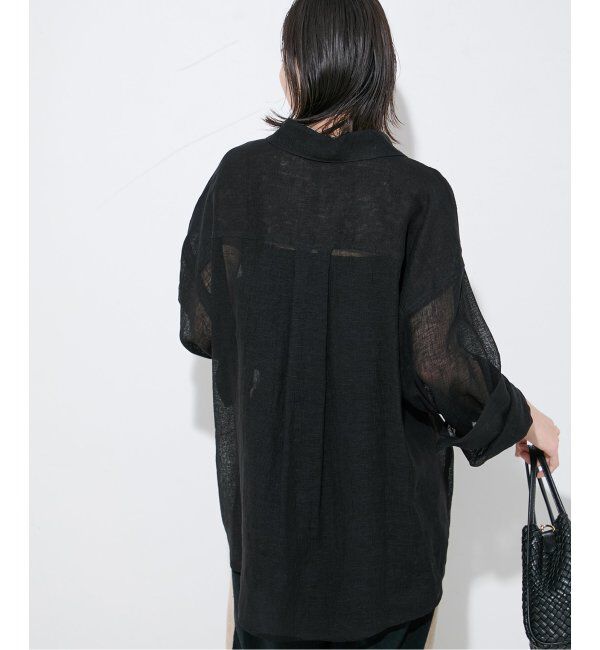 JOURNAL STANDARD「リネンメッシュシャツ」|シャツ・ブラウス|
