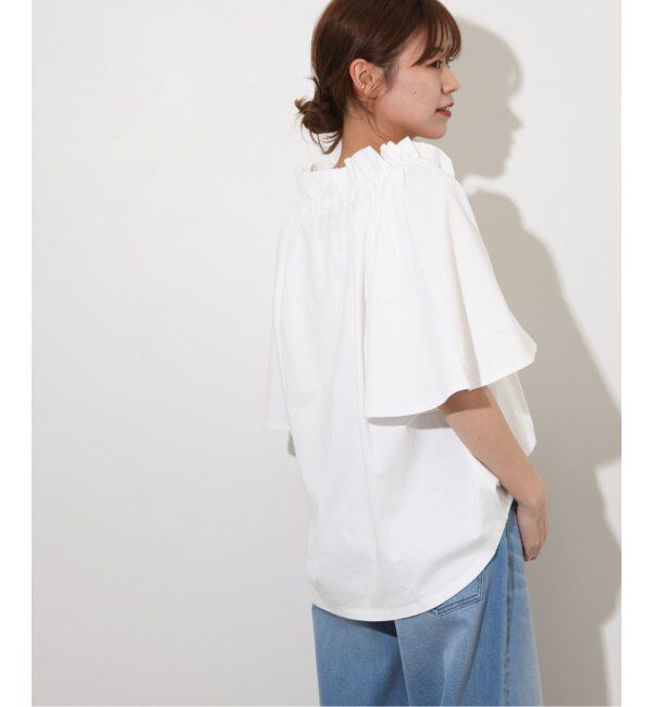 JOURNAL STANDARD relume「《WEB限定追加2》フリルリボンTシャツ」|Tシャツ・カットソー|
