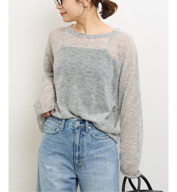 JOURNAL STANDARD「《追加》シアーアルパカMIXプルオーバー」|ニット・セーター|