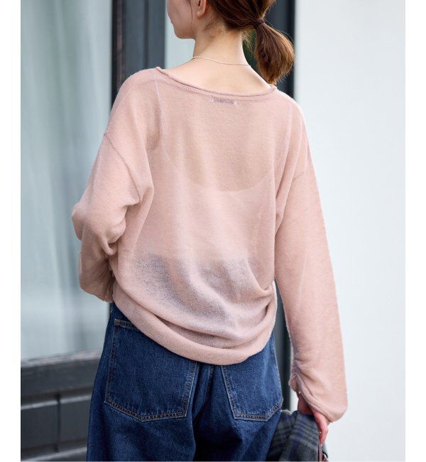 JOURNAL STANDARD「《追加》シアーアルパカMIXプルオーバー」|ニット・セーター|