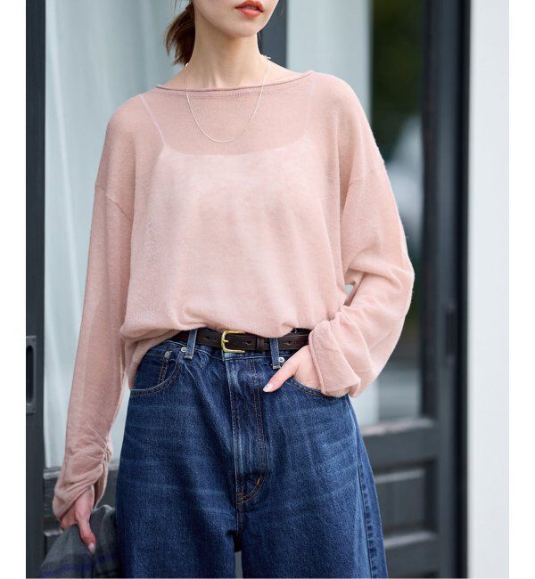 JOURNAL STANDARD「《追加》シアーアルパカMIXプルオーバー」|ニット・セーター|