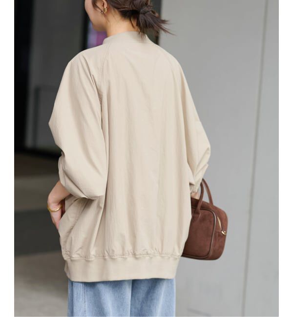 JOURNAL STANDARD relume「ウォッシャブルナイロンダブルジップMA-1」|ブルゾン・スタジャン|