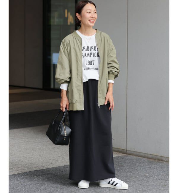 JOURNAL STANDARD relume「ウォッシャブルナイロンダブルジップMA-1」|ブルゾン・スタジャン|