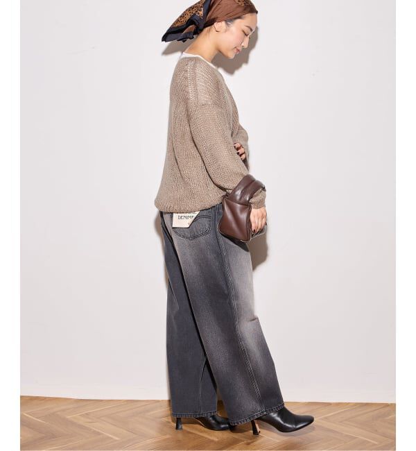 journal standard L'essage「《追加》モヘヤMIXスパンコールプルオーバー」|ニット・セーター|