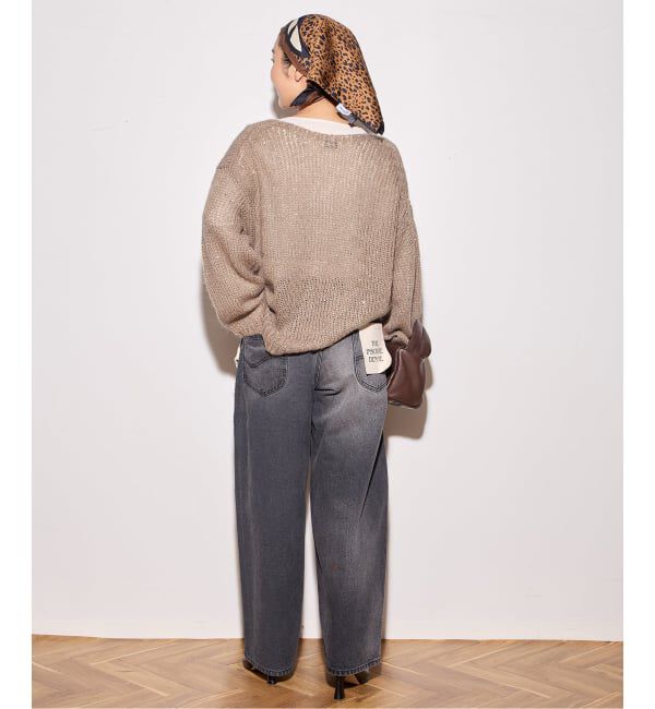 journal standard L'essage「《追加》モヘヤMIXスパンコールプルオーバー」|ニット・セーター|