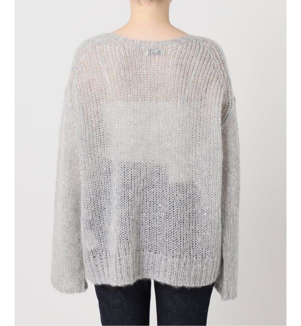 journal standard L'essage「《追加》モヘヤMIXスパンコールプルオーバー」|ニット・セーター|