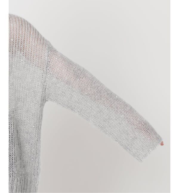 journal standard L'essage「《追加》モヘヤMIXスパンコールプルオーバー」|ニット・セーター|