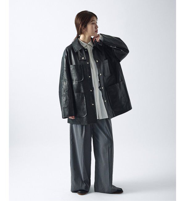 JOURNAL STANDARD「《追加》【TOLIGHT&times;JOURNALSTANDARD】エンブロイダリー ブルゾン」|ライダースジャケット|