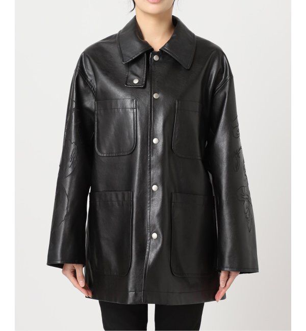 JOURNAL STANDARD「《追加》【TOLIGHT&times;JOURNALSTANDARD】エンブロイダリー ブルゾン」|ライダースジャケット|