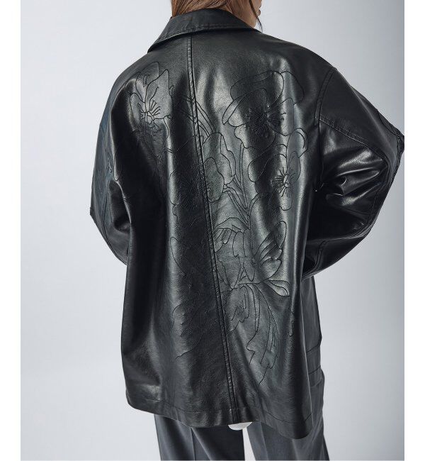 JOURNAL STANDARD「《追加》【TOLIGHT&times;JOURNALSTANDARD】エンブロイダリー ブルゾン」|ライダースジャケット|