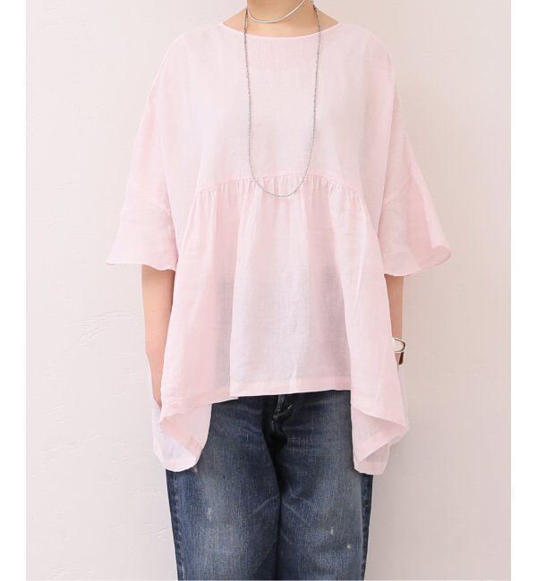 journal standard luxe「60リネン ギャザープル」|シャツ・ブラウス|