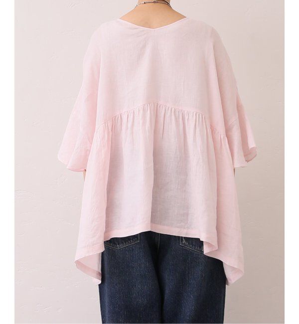 journal standard luxe「60リネン ギャザープル」|シャツ・ブラウス|