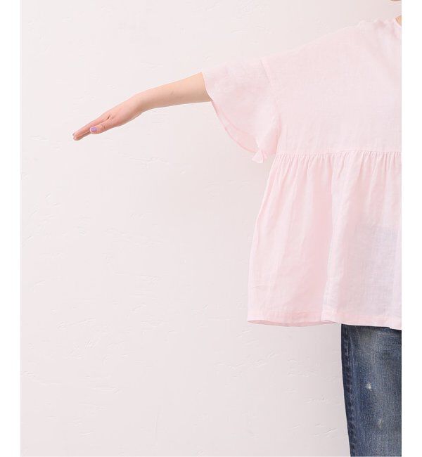 journal standard luxe「60リネン ギャザープル」|シャツ・ブラウス|