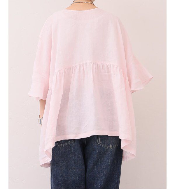 journal standard luxe「60リネン ギャザープル」|シャツ・ブラウス|