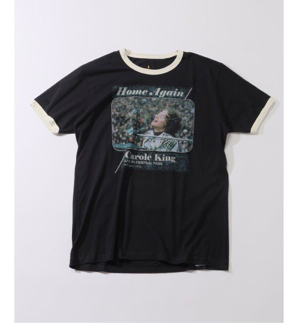 JOURNAL STANDARD relume「BLUESCENTRIC 別注 リンガーT  &rdquo;CAROLE KING HOME AGAIN&rdquo;」|Tシャツ・カットソー|