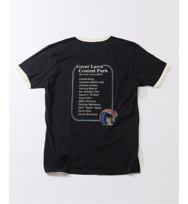 JOURNAL STANDARD relume「BLUESCENTRIC 別注 リンガーT  &rdquo;CAROLE KING HOME AGAIN&rdquo;」|Tシャツ・カットソー|