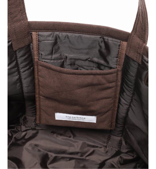 journal standard L'essage「別注【SITA PARANTICA】スエードライクチャームツキトートM」|トートバッグ|