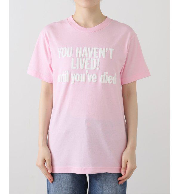 Oriens JOURNAL STANDARD「【nancy/ナンシー】 LIVED? TEE NA086」|Tシャツ・カットソー|