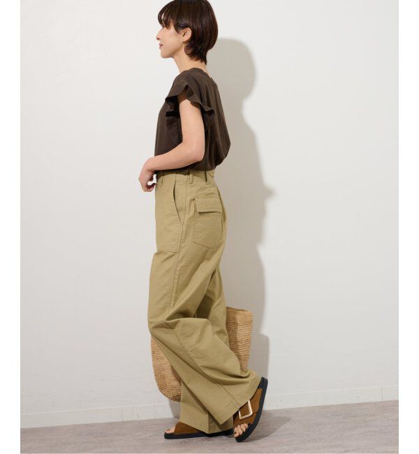 JOURNAL STANDARD relume「《WEB限定追加2》フリルスリーブTシャツ」|Tシャツ・カットソー|