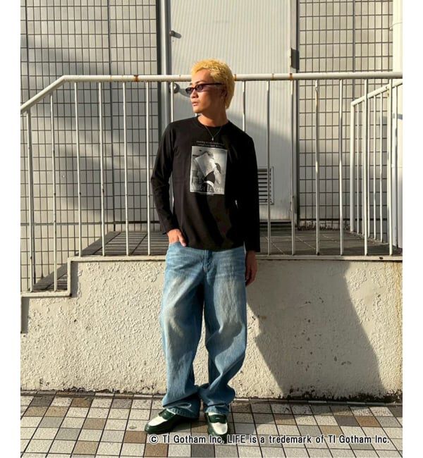 Oriens JOURNAL STANDARD「【GOOD ROCK SPEED 】LIFE PC（フォトプリント3）ロンT」|Tシャツ・カットソー|