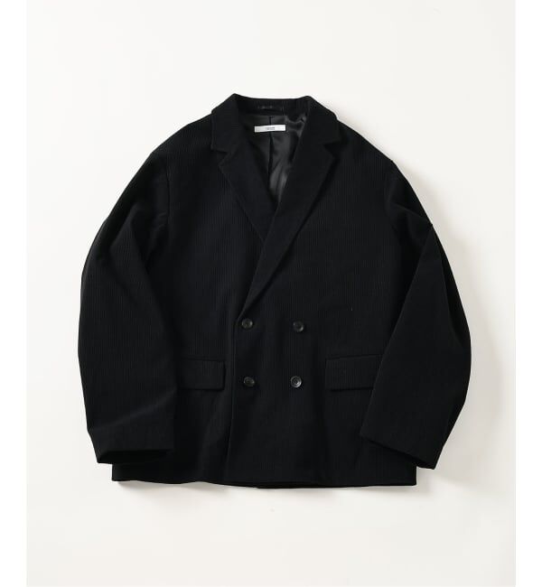 JOURNAL STANDARD relume「TECH &rdquo;SOLOTEX(R)&rdquo; コーデュロイ ウォッシャブル ダブルジャケット」|その他|ブラック