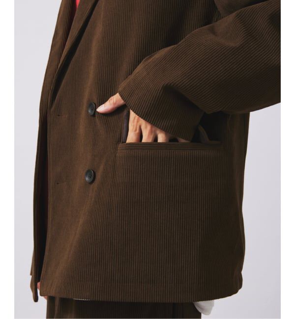 JOURNAL STANDARD relume「TECH &rdquo;SOLOTEX(R)&rdquo; コーデュロイ ウォッシャブル ダブルジャケット」|その他|