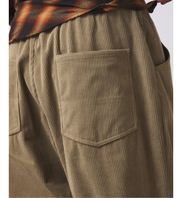 JOURNAL STANDARD relume「TECH &rdquo;SOLOTEX(R)&rdquo; コーデュロイ ウォッシャブル スクエア イージーパンツ」|スラックス|