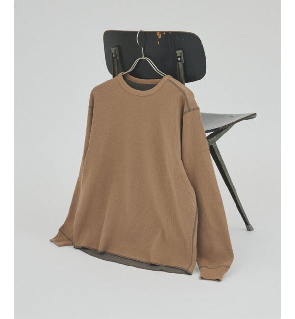 JOURNAL STANDARD「サーマル ブラッシュ ヒート クルー」|Tシャツ・カットソー|ベージュ A